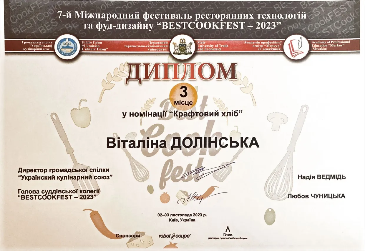 Здобуток студентів 122
