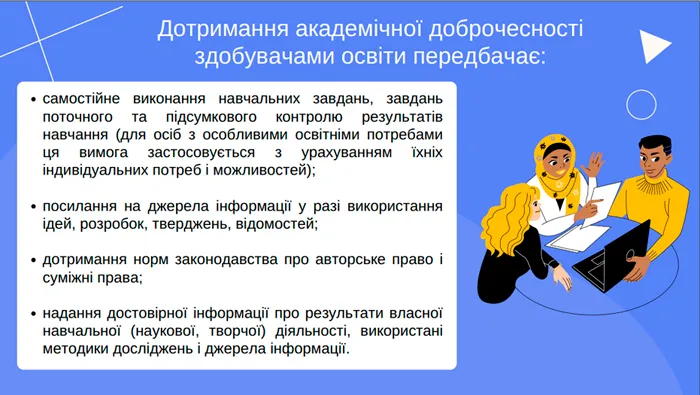 Коротко про доброчесність 6